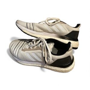 Adidas women’s Gray and Black Athletic Shoes 7